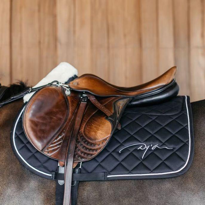 DY'ON SKIN FRIENDLY SADDLE PAD DY'ON Nero SOTTOSELLA HO22L BLACK DY'ON 