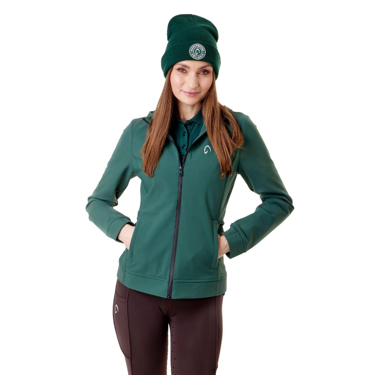 Softshell Mascheroni Donna Leggero Estivo Verde MASDSFT01-NOPILE GREEN MASCHERONI SELLERIA 