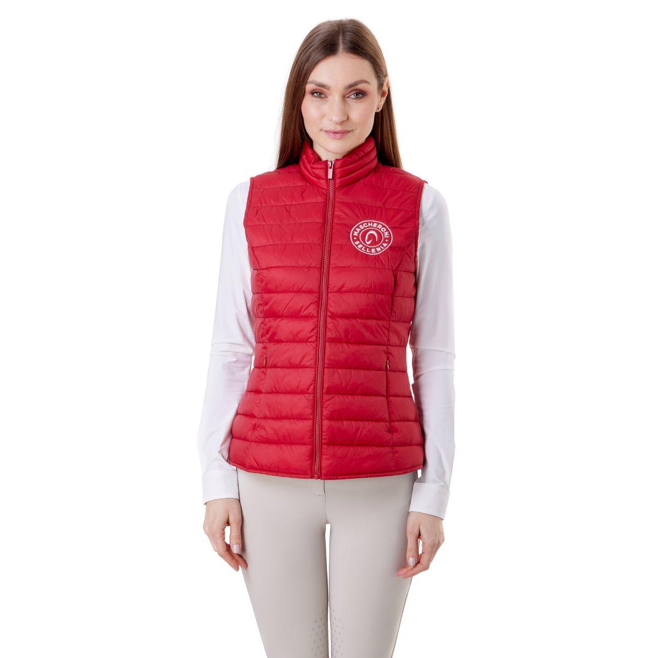Gilet Imbottito Da Donna Mascheroni Rosso 02 ROSSO MASCHERONI SELLERIA 