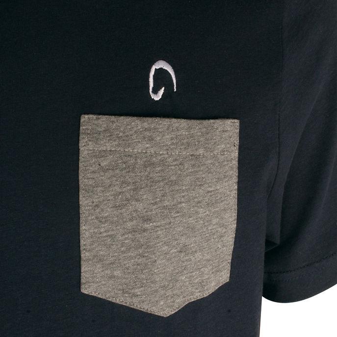 T-Shirt Da Uomo A Manica Corta Con Tasca Mascheroni MASCHERONI/HS375K BLUE NAVY MASCHERONI SELLERIA 