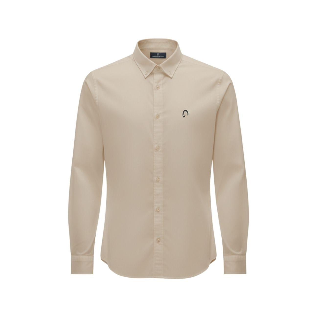 Camicia Da Uomo Classica Mascheroni Beige MASCHERONI-NS502 LINENSAND MASCHERONI SELLERIA 