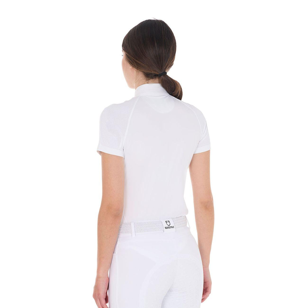 Equestro MANICA BIANCO Camicie Da Concorso AB00460 WHITE EQUESTRO 