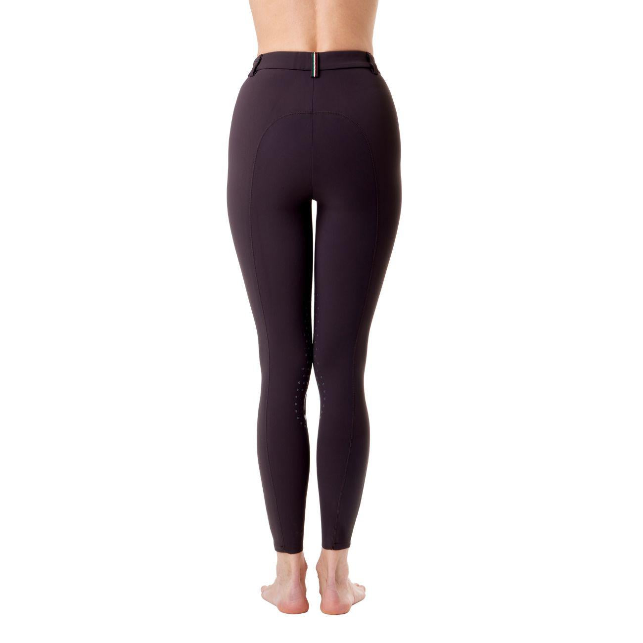 Pantalone Da Equitazione Da Donna Half Grip Parigi Mascheroni Marrone 09MA-05PARIGI 499MARRONE MASCHERONI SELLERIA 