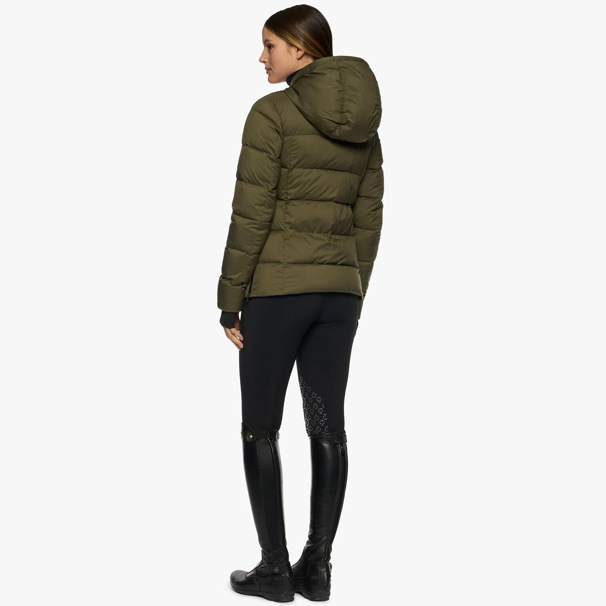 PIUMINO DONNA TRAPUNTATO OPACO CAVALLERIA TOSCANA 29CT-GID267NY096 5E00FOLIAGE GREEN CAVALLERIA TOSCANA 