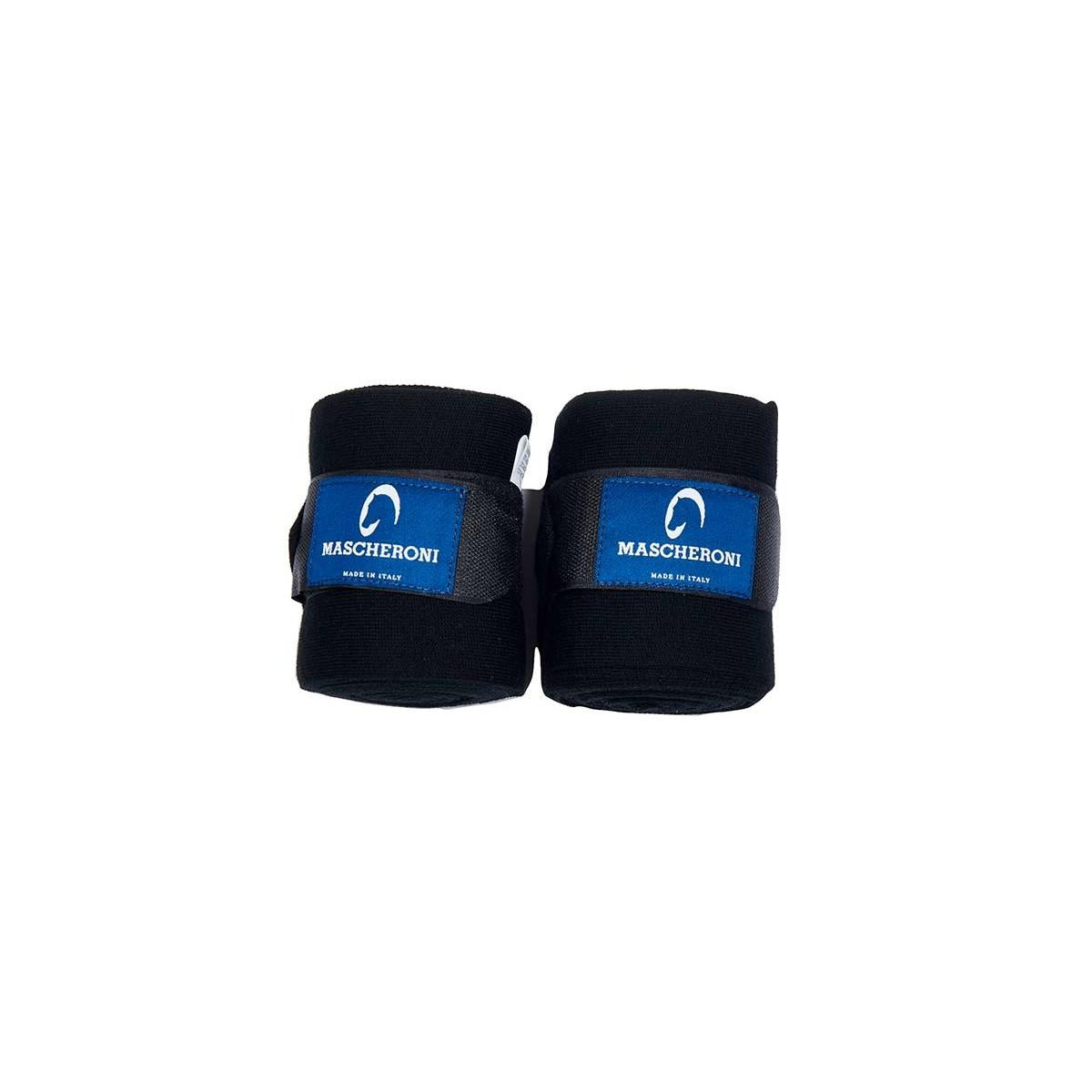 Fasce Da Riposo In Lana Mascheroni Set 2 Pezzi Nero 09MAFASCERIPOSO NERO MASCHERONI SELLERIA 