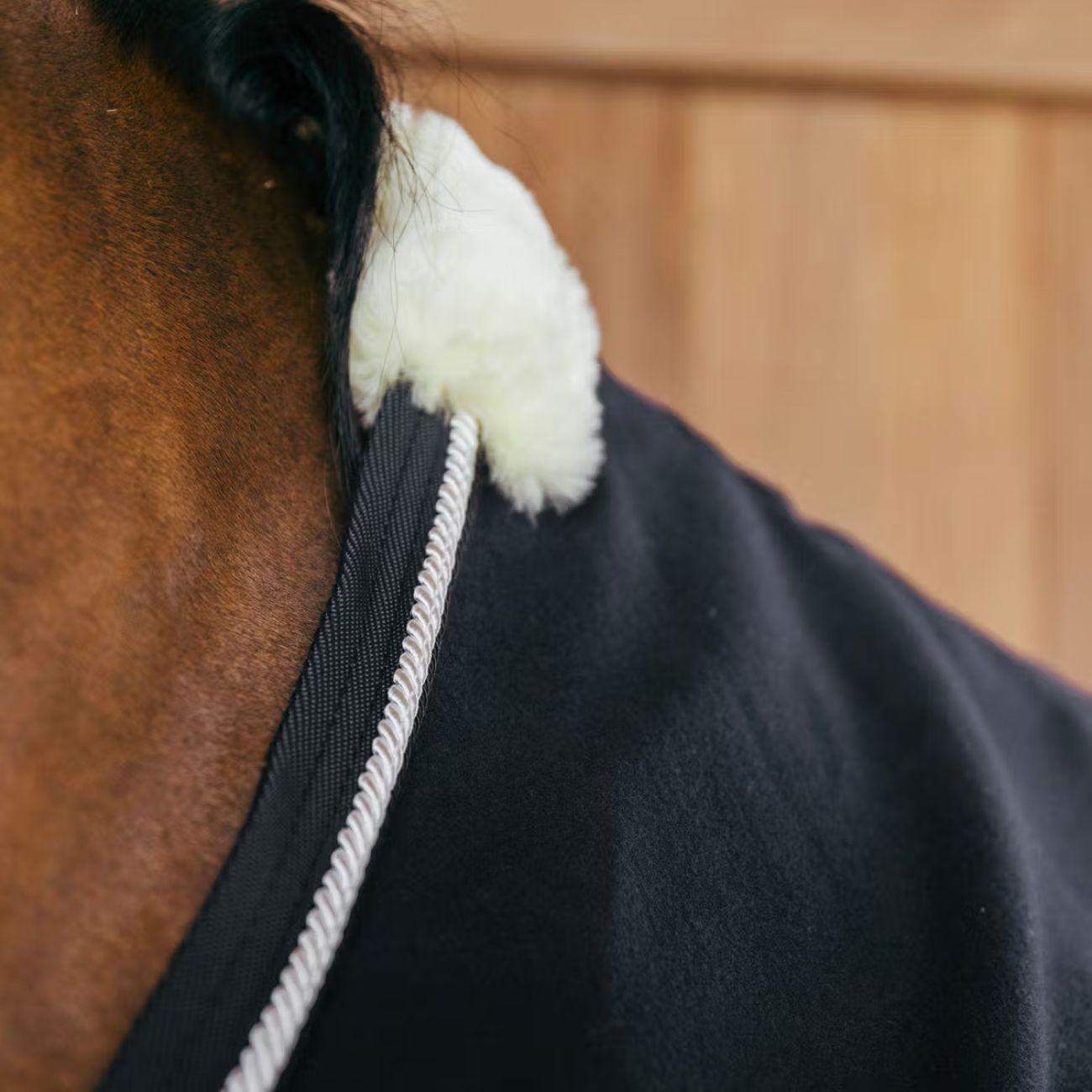 Coperta In Pile Vegan Wool Kentucky 52230 01BLACK KENTUCKY 