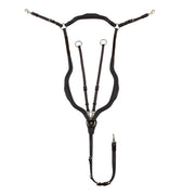 Pettorale Anatomico In Cuoio Con Martingala Removibile Equestro Marrone ETH02012 BROWN EQUESTRO 