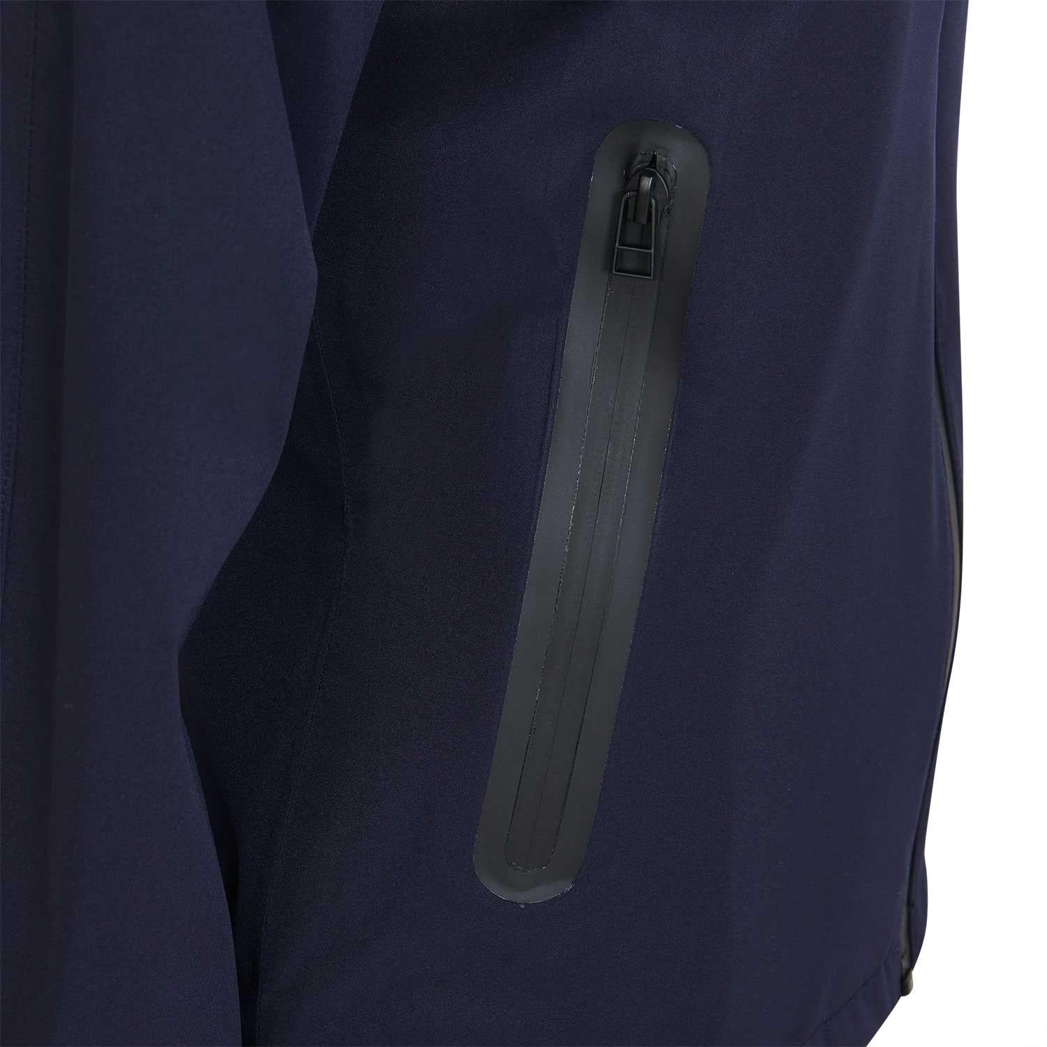 SOFTSHELL DONNA FULL ZIP CON CAPPUCCIO 09AMA-ETW00025 NAVY EQUESTRO 