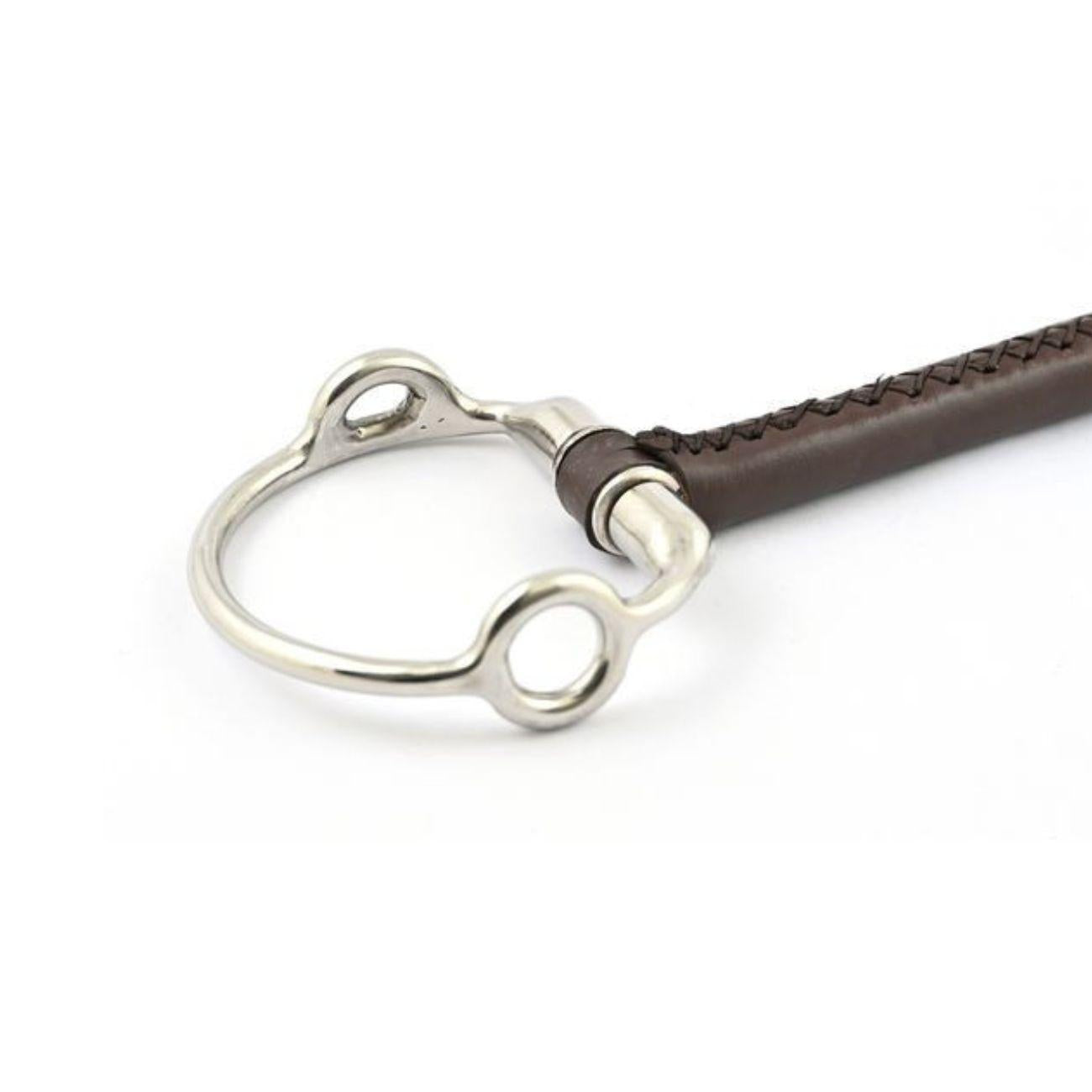 JUMP'IN FILETTO ELEVATORE ANELLI INTERO RIVESTITO IN CUOIO JUMP'IN INOX elevatore 6B 09JU6B INOX JUMP'IN 
