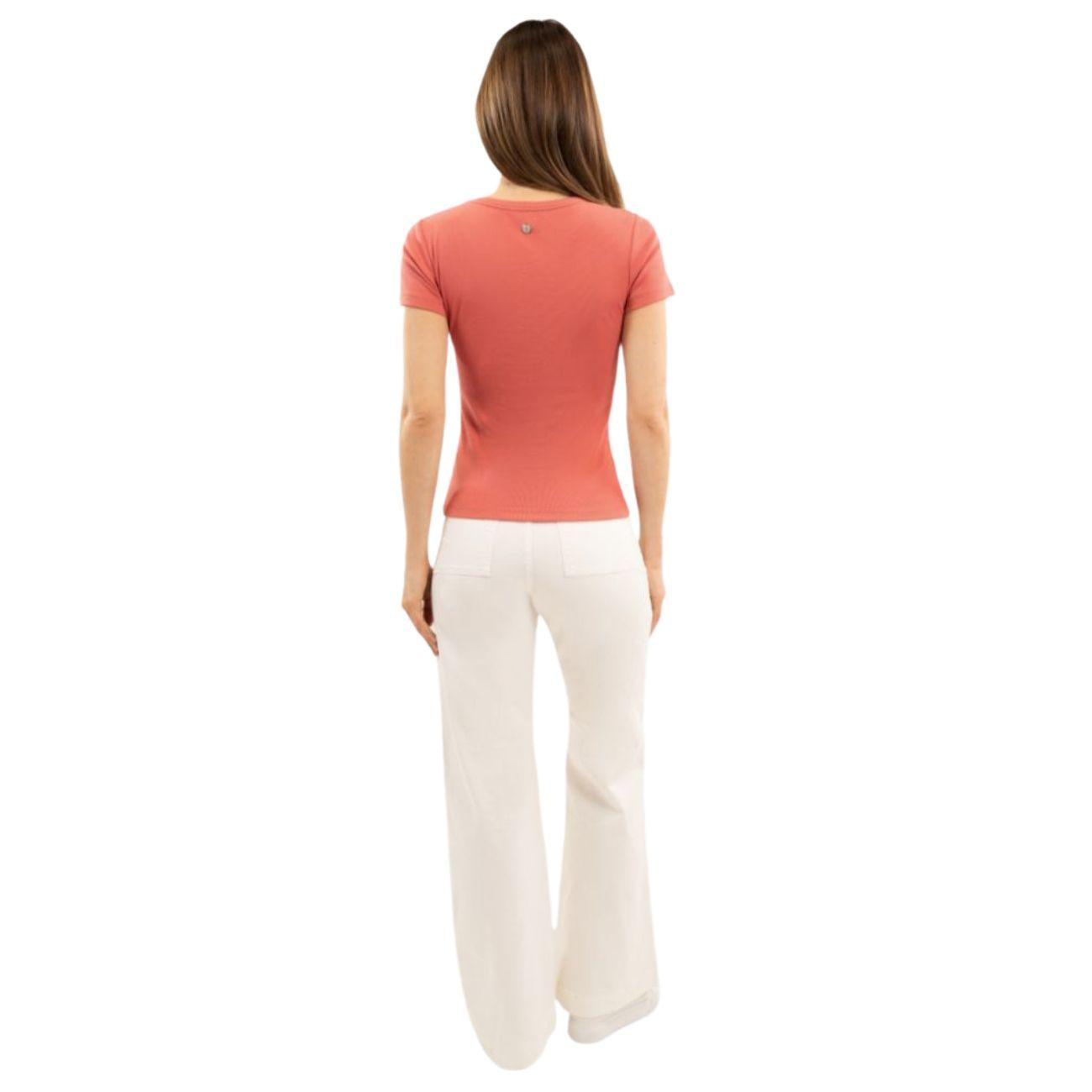 T-shirt Da Donna Tarlala Harcour Arancione 3000450036380 PAMPLEMOUS HARCOUR 