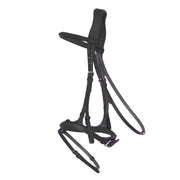 Testiera In Cuoio Mascheroni Nero 09MA-TESTIERA NERO MASCHERONI SELLERIA 