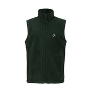 GILET IN MICROPILE UOMO FULL ZIP 09EH-K913 FOREST GREEN EQUINE HORSE