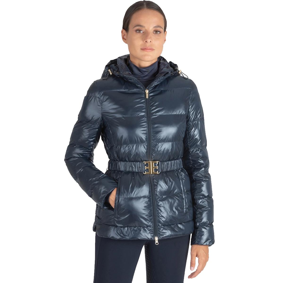 BOMBER DONNA IMBOTTITO ELMAE 31EQ-EW023PQ10725 002BLU EQUILINE