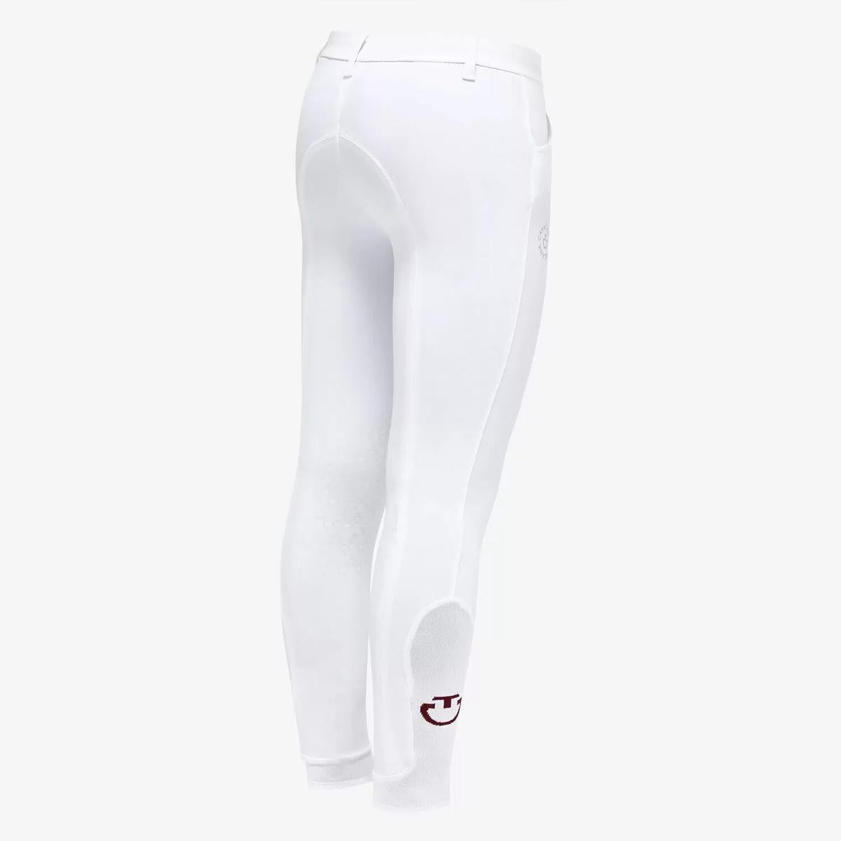 Riding breeches Junior in TESSUTO BI-STRETCH 31CT-PAK026JE203 0001WHITE CAVALLERIA TOSCANA
