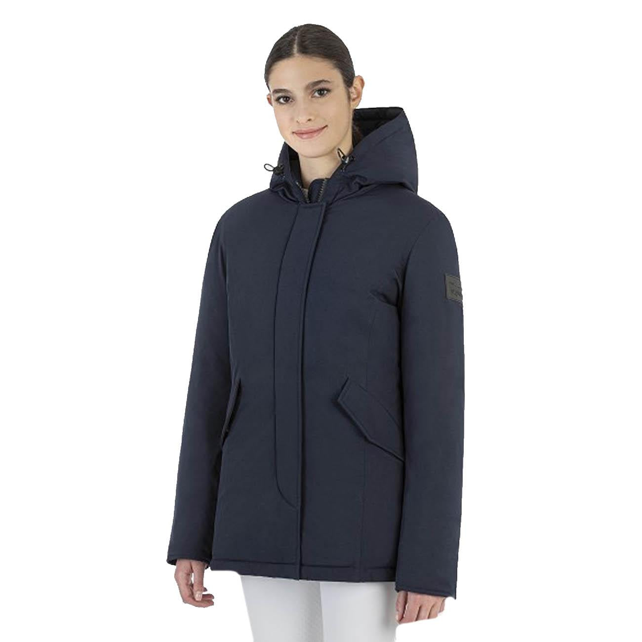 GIUBBOTTO DONNA IMBOTTITO FULL ZIP MOD.CATEC 28EQ-Q10701 002NAVY EQUILINE