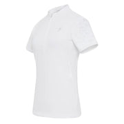 Show polo shirt shirt Woman A short sleeve LOUISON SHORT SLEEVES 30SS-LOUISON-SS WHITE SAMSHIELD
