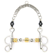 JUMP'IN PELHAM SPEZZATO IN 3 CON RULLI OTTONE JUMP'IN OTTONE pelham 0077PH 09JU0077PH OTTONE JUMP'IN 