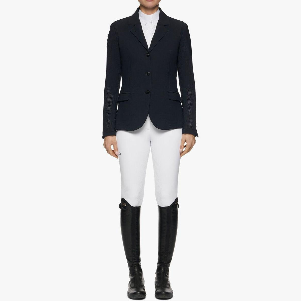 GIACCA DA CONCORSO DONNA TRAFORATA 09CT-GGD025JF115 7901NAVY CAVALLERIA TOSCANA