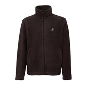 MICROPILE DONNA FULL ZIP 09EH-907 MARRONE EQUINE HORSE