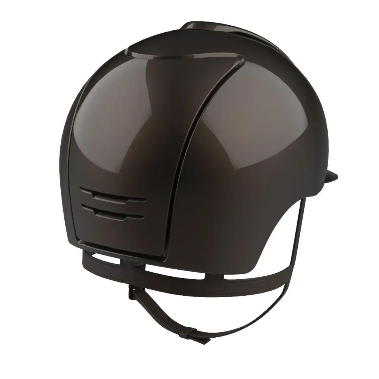 Cap Kep Italia Cromo 2.0 Polish Metal Con Visiera Standard Marrone CRPL2 MARRONE KEP ITALIA 