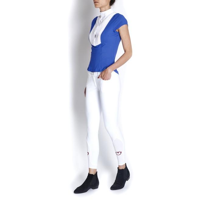 Cavalleria Toscana Pantaloni Da Equitazione 18CTPAD055JF0100001 Bianco 18CTPAD055JF010 0001BIANCO CAVALLERIA TOSCANA 