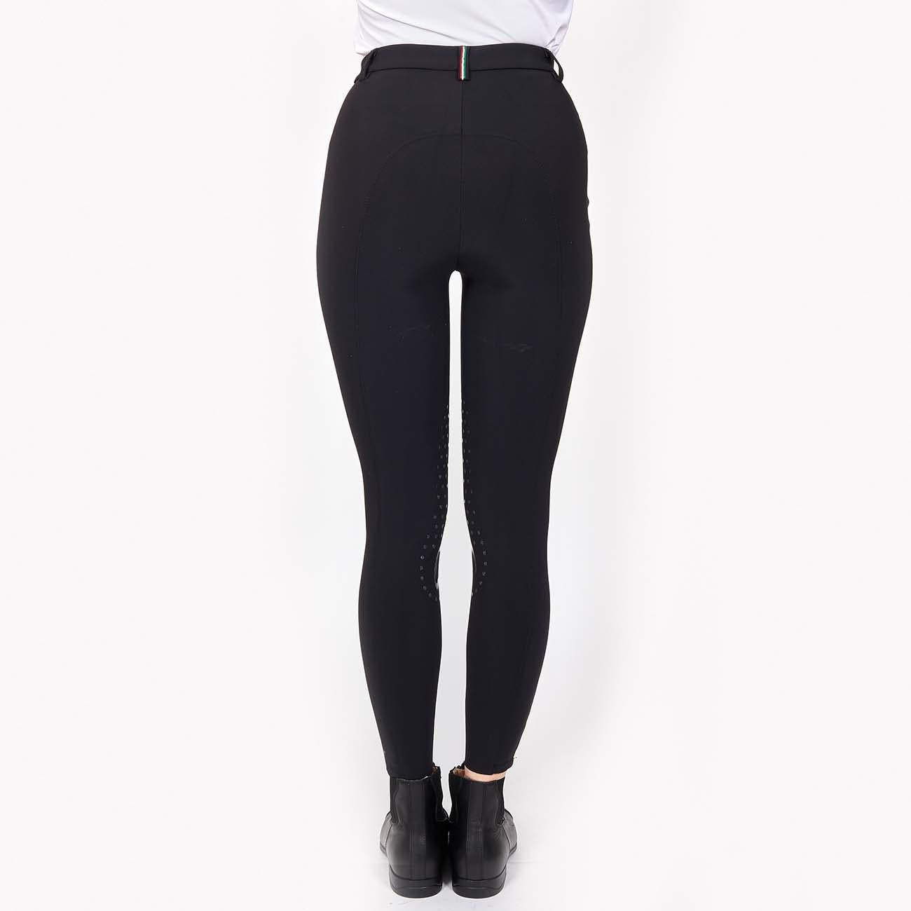 Riding breeches Woman with GRIP and TASCHE ANTERIORI 09MA-05PARIGI 036black MASCHERONI tack