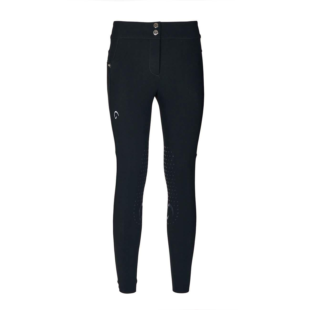 PANTALONE DA EQUITAZIONE DONNA VITA ALTA CON GRIP 09MA-02VENEZIA 344ANTRACITE MASCHERONI SELLERIA