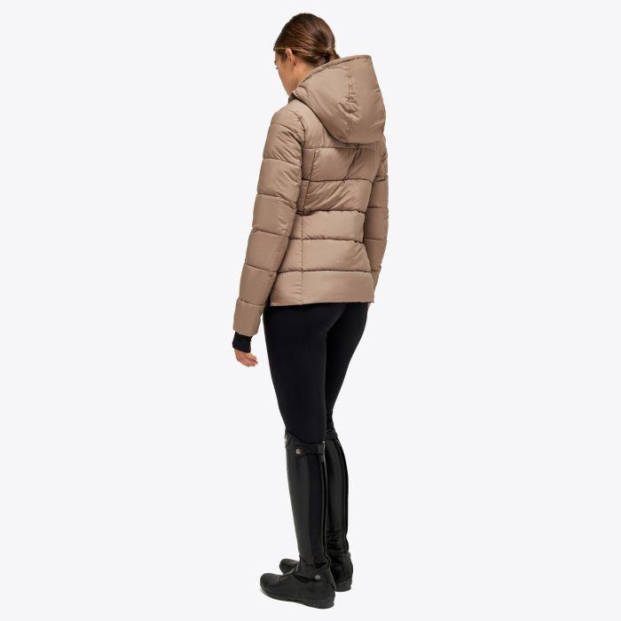 PIUMINO DONNA TRAPUNTATO OPACO CAVALLERIA TOSCANA 29CT-GID267NY096 4B00LIGHT MOCHA CAVALLERIA TOSCANA 