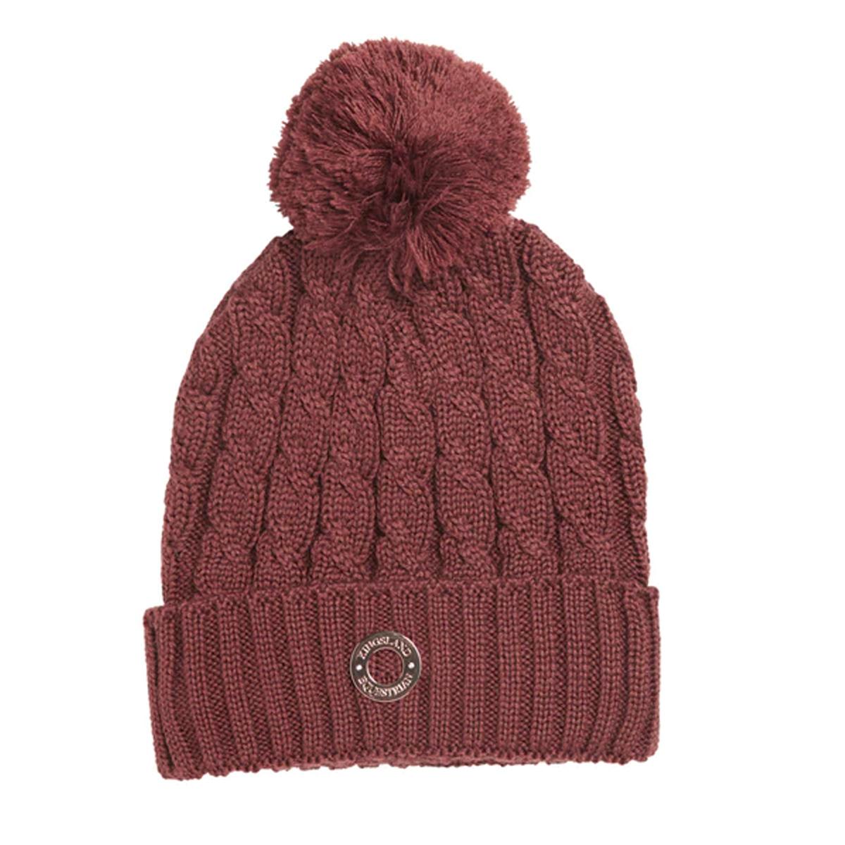 CAPPELLO DA DONNA IN MAGLIA A TRECCE KLSEMIRA KINGSLAND 29KING-2230142656 6349RED HOT ROYAL KINGSLAND
