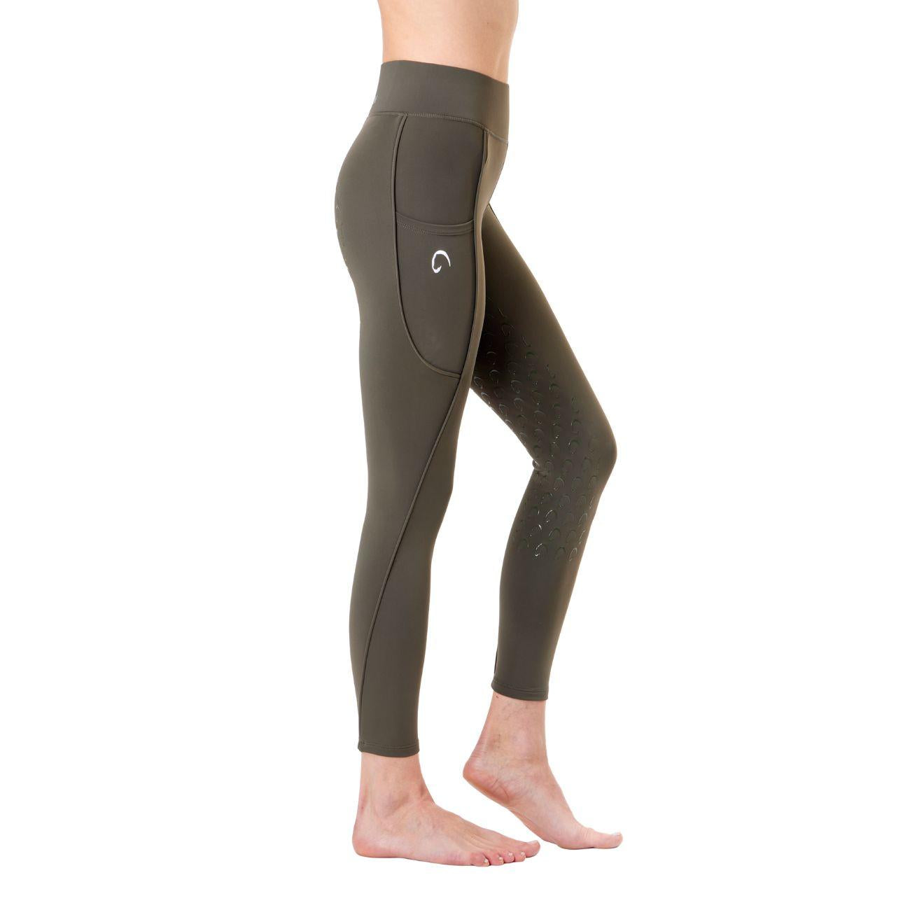 Leggings Donna Full Grip Mascheroni Verde 30MA-LEGGINGS GREEN MASCHERONI SELLERIA 