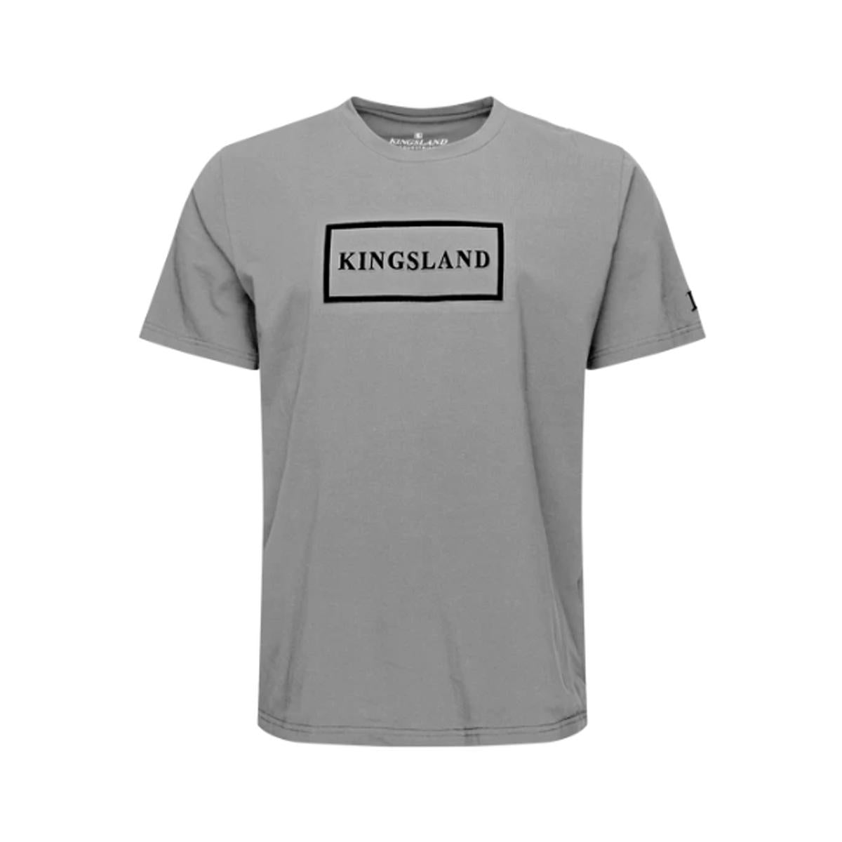 T-SHIRT UOMO A GIROCOLLO KLCAELIUS 30KING-2320203119 6060LIGHT GREY KINGSLAND