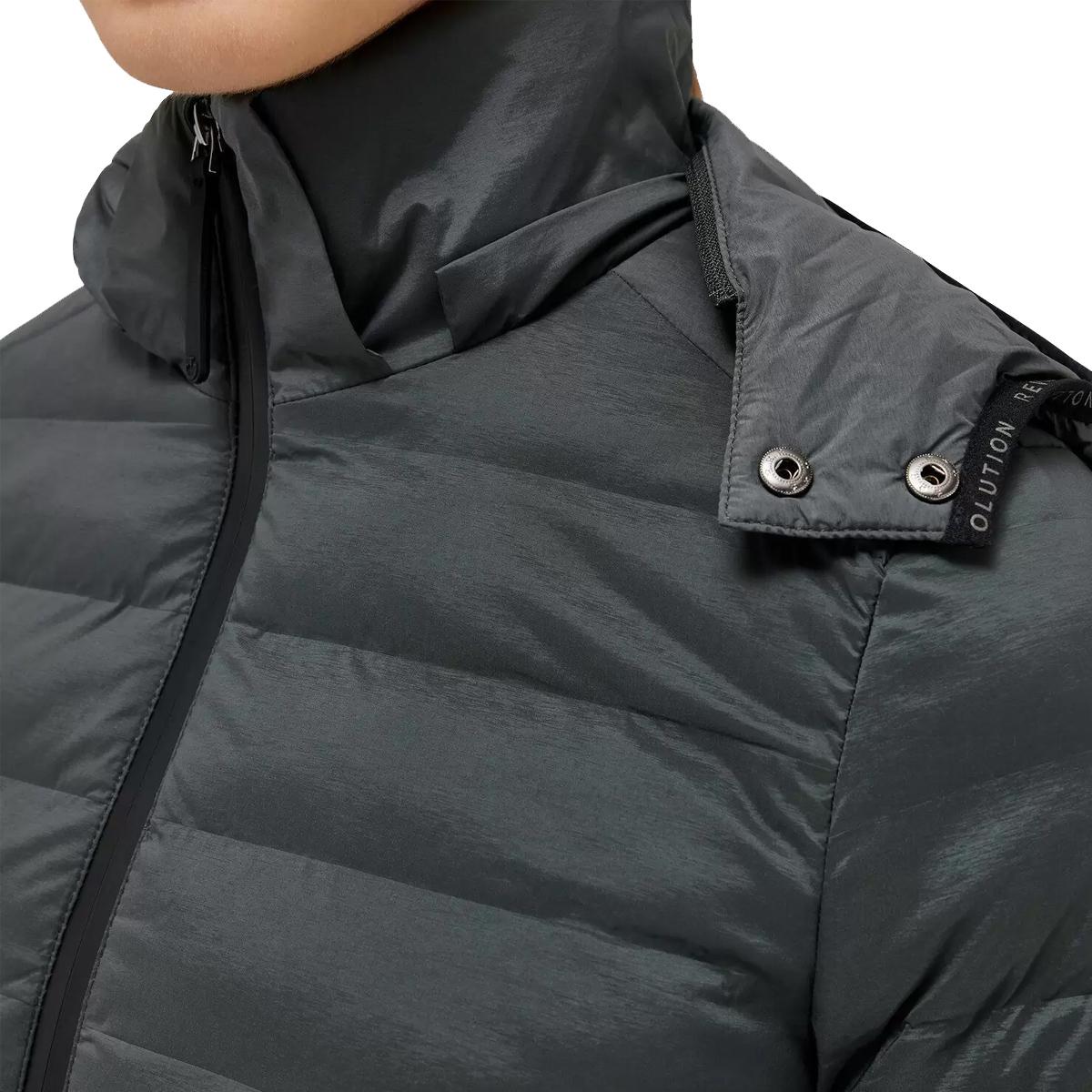 PIUMINO DONNA CON CAPPUCCIO RIMOVIBILE R-EVO CAVALLERIA TOSCANA 30CT-GID272NY099 8200GREY CAVALLERIA TOSCANA 