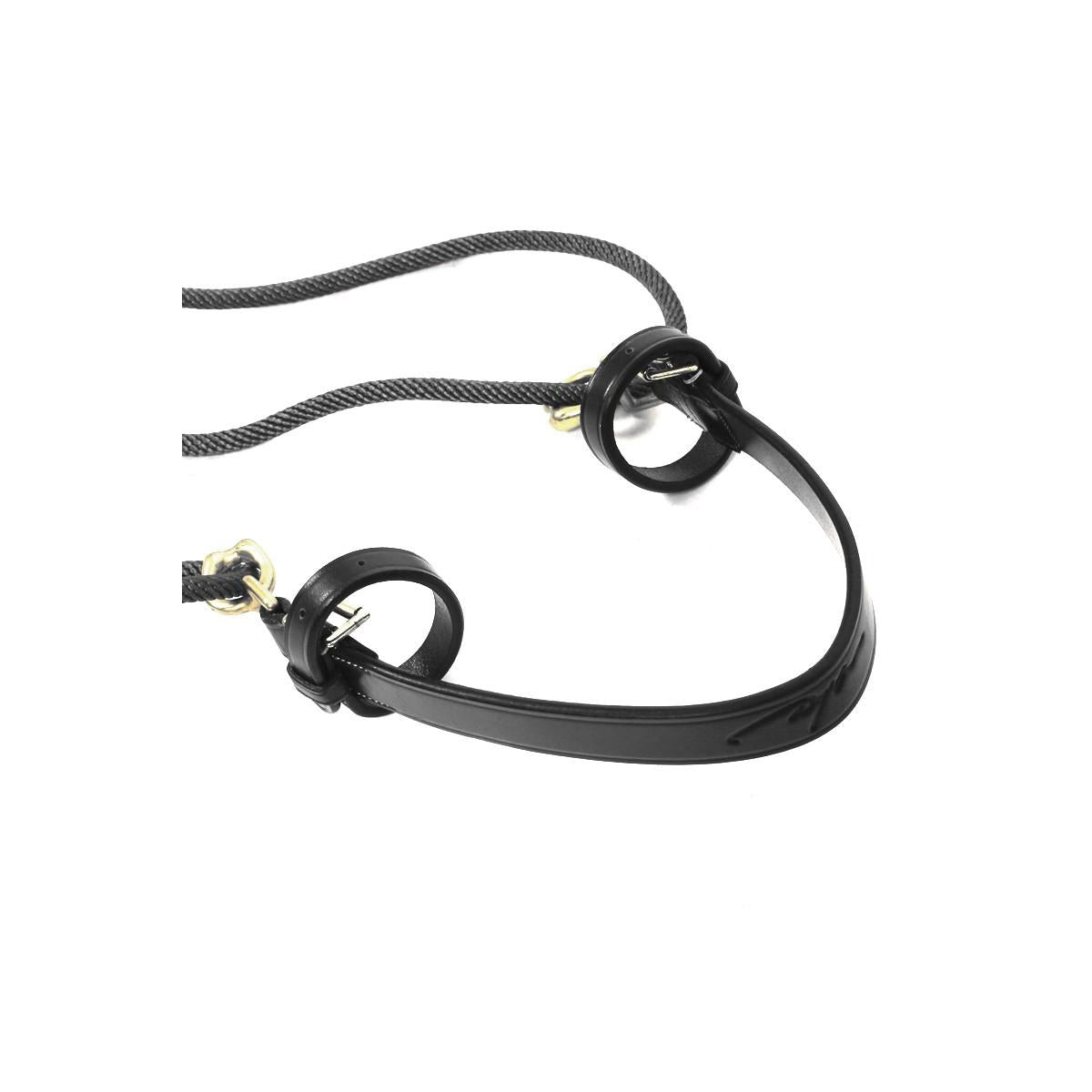 DY'ON GOGUE CUOIO+CORDA TUBOLARE DYON Nero GOGUE E ABBASSATESTA 09DYB835 BLACK DY'ON 