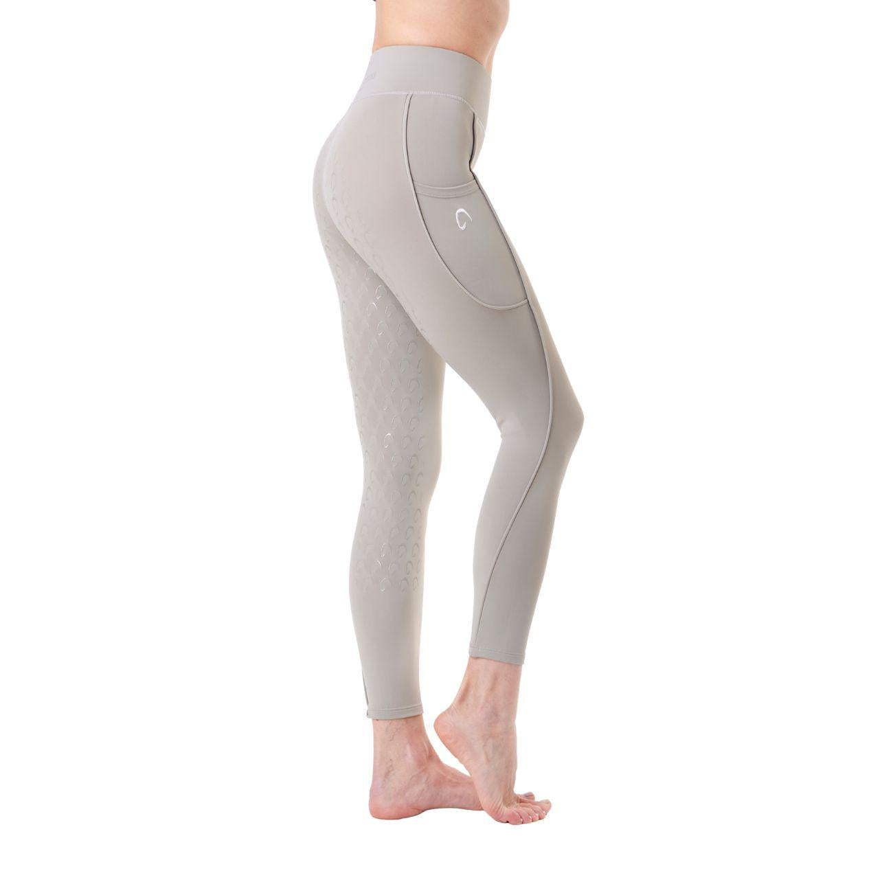 Leggings Donna Full Grip Mascheroni Beige 30MA-LEGGINGS BEIGE MASCHERONI SELLERIA 