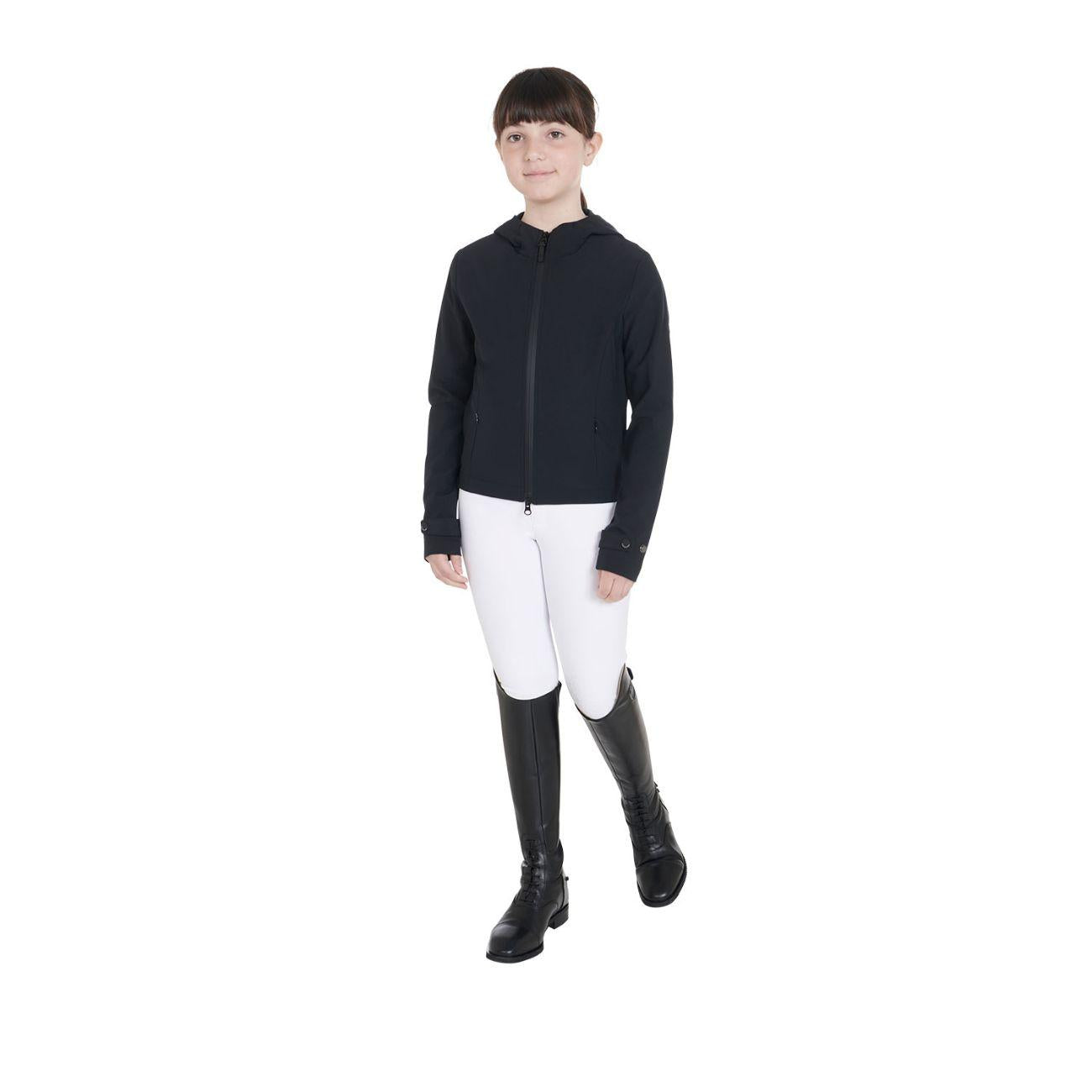 EQUESTRO Softshell Tecnico Junior ETKU00031 BLACK EQUESTRO 