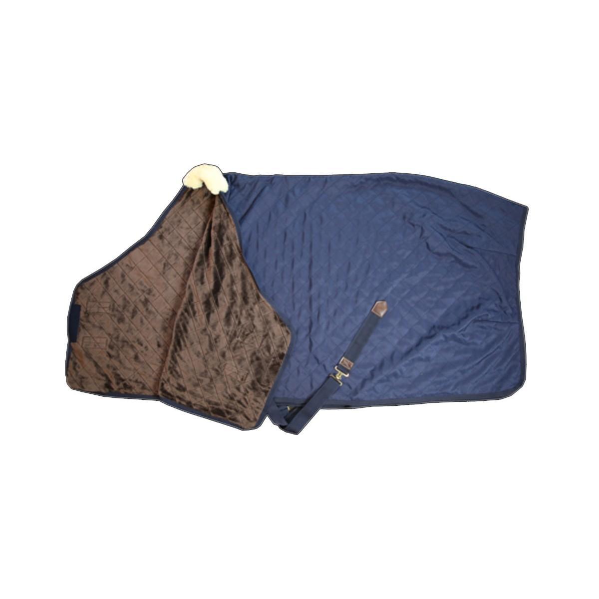 KENTUCKY COPERTA STABLE RUG 0GR. CON CINGHIE E AGNELLINO Blu coperta per cavallo 52124 03NAVY KENTUCKY 
