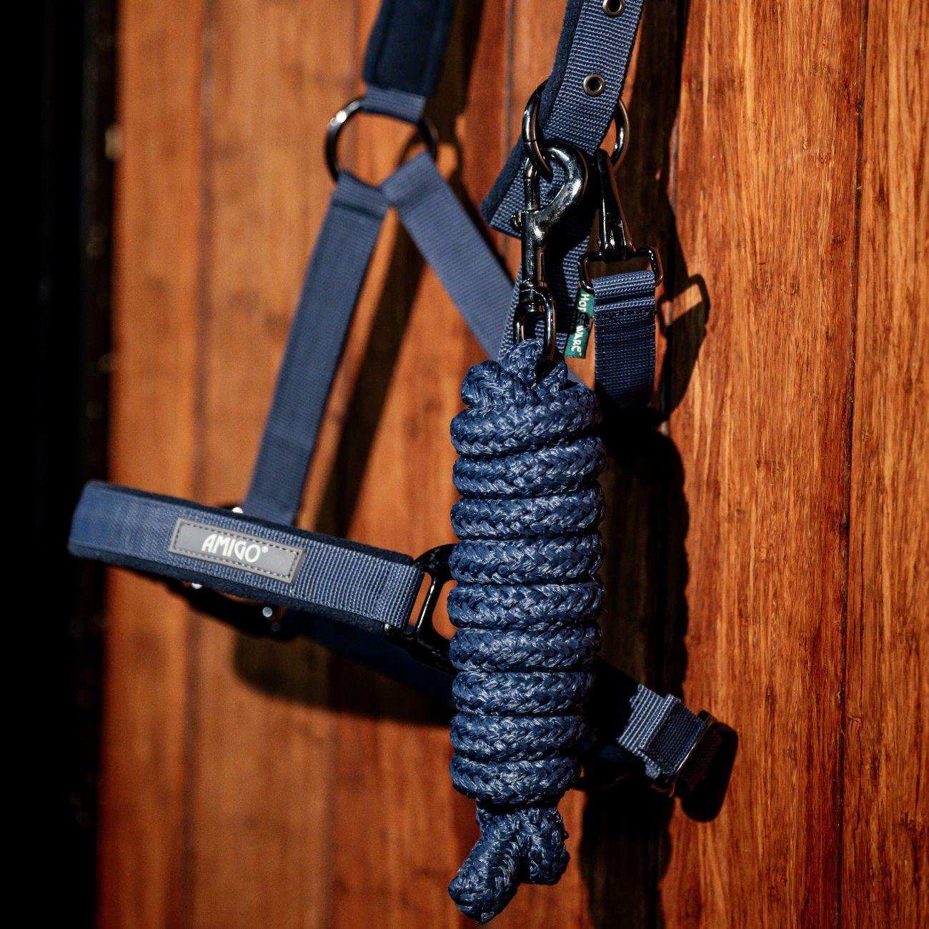 Set Capezza E Lunghina Amigo Horseware Blu DHRX01 B000NAVY HORSEWARE 