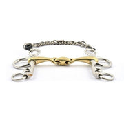 Pelham Spezzato In Tre Jump'In 09JU0067 INOX JUMP'IN 