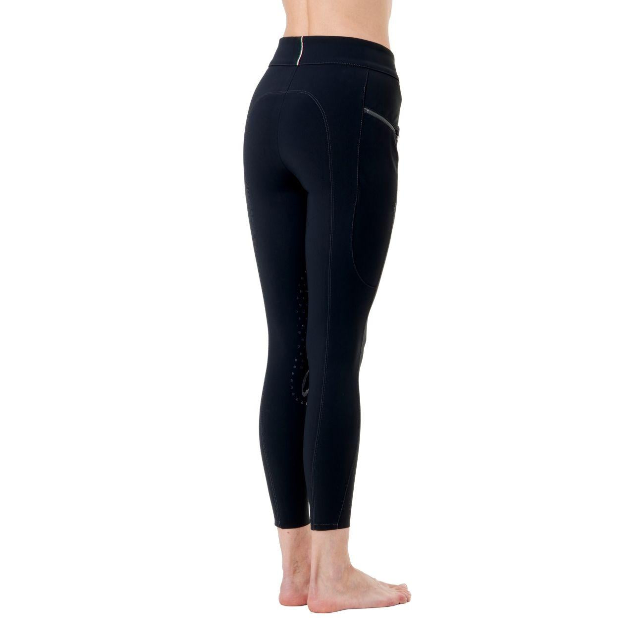 Pantalone Da Donna Half Grip Venezia Mascheroni Blu 09MA-02VENEZIA 342BLU MASCHERONI SELLERIA 