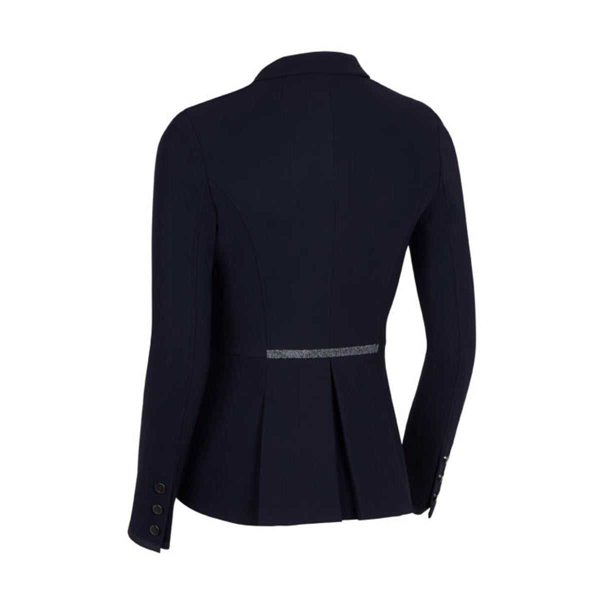 GIACCA DA CONCORSO DONNA MOD. VICTORINE SATIN SAMSHIELD 09SS-JCKT NAVY CRYSTAL SAMSHIELD 