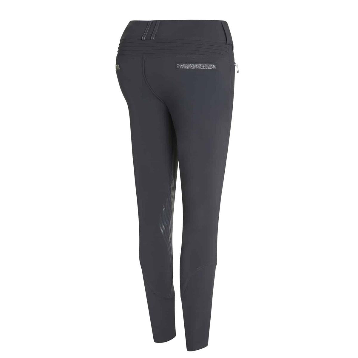 Pantaloni Da Equitazione Da Donna Clara Samshield Grigio Scuro 29SS-CLARA DARK SHADOW TONE ON TONE SAMSHIELD 
