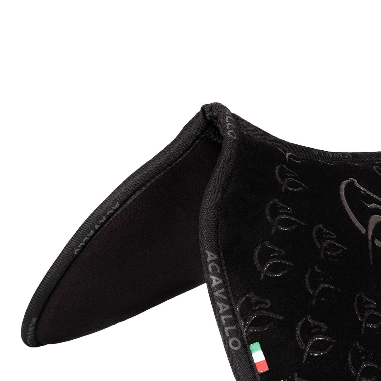 Memory Pad Spine Free Close Contact Con Memory Foam E Sistema Silicon Grip Acavallo Nero AC860 BLACK ACAVALLO 