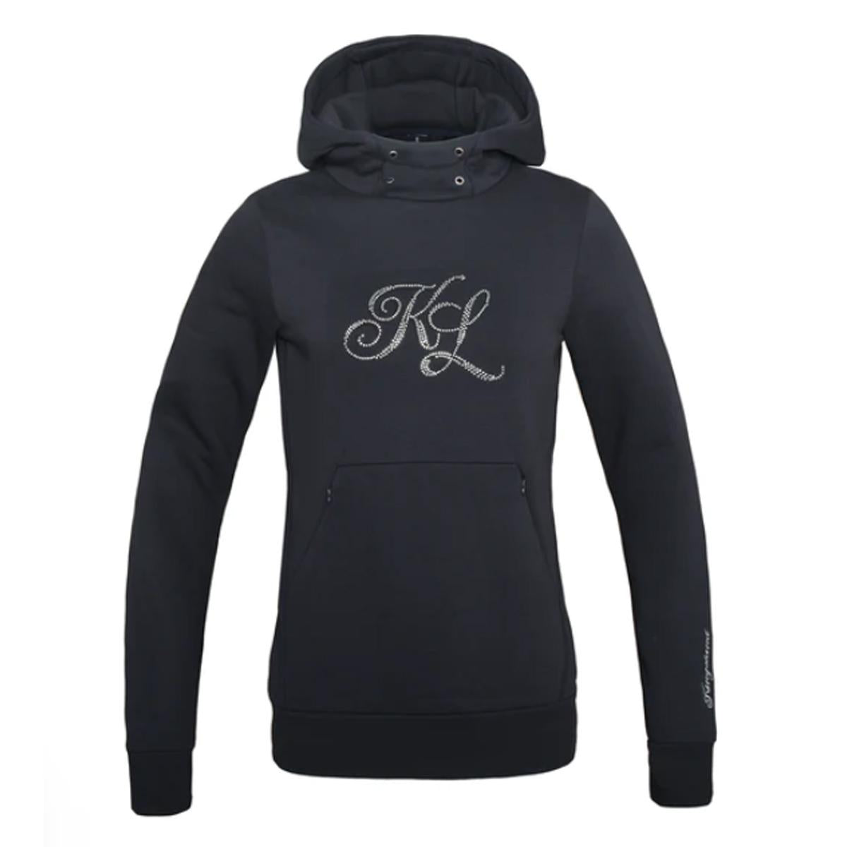 FELPA DONNA CON CAPPUCCIO CON LOGO FRONTALE ELYSE 31KING-2330192221 6020NAVY KINGSLAND