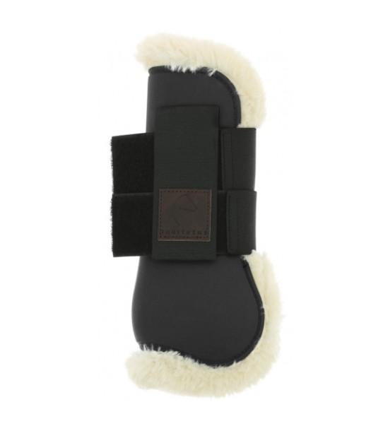 STINCHIERE CON AGNELLINO SINTETICO BOA 530818 BLACK EQUITHEME