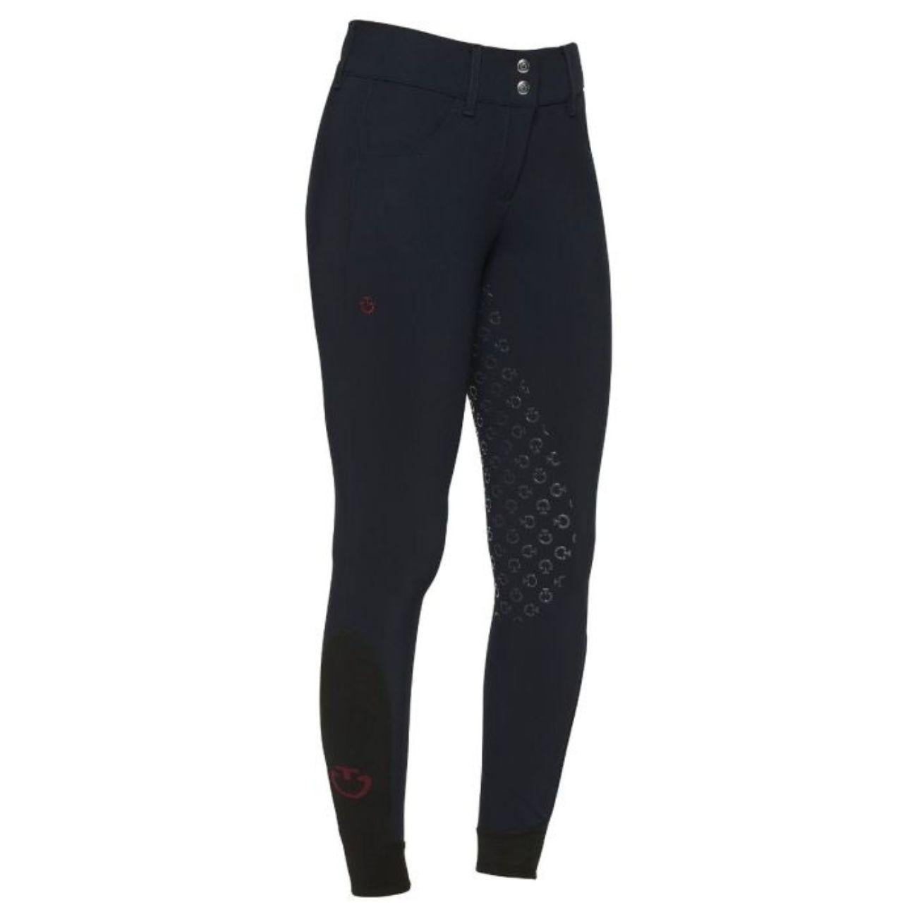 CAVALLERIA TOSCANA Pantalone Donna Full Grip Blu 24CT-PAD096JE010 7001BLU 