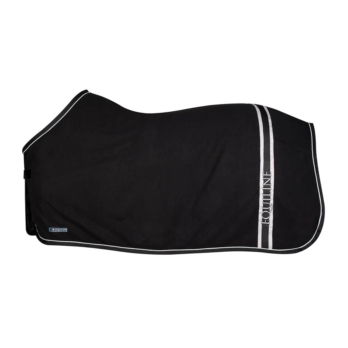 COPERTA DA PASSEGGIO IN PILE MOD.JABBY EQUILINE 09EQ-A11121 006NERO EQUILINE