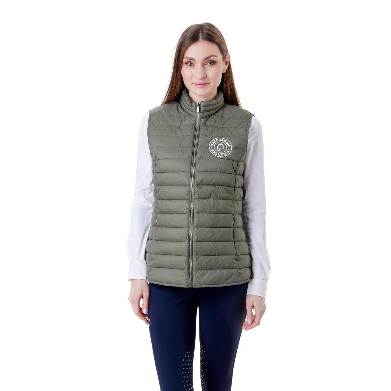 Gilet Imbottito Da Donna Mascheroni Verde 02 CACHI MASCHERONI SELLERIA 