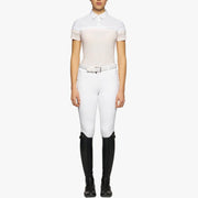 Cavalleria Toscana Polo E Camicie 09TC-POD294JF022 Bianco 09TC-POD294JF022 BIANCO ROSA CAVALLERIA TOSCANA 