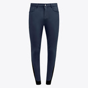 PANTALONE DA EQUITAZIONE UOMO CON GRIP AL GINOCCHIO 30CT-PAUN22JE010 7J00 ATLANTIC BLUE CAVALLERIA TOSCANA