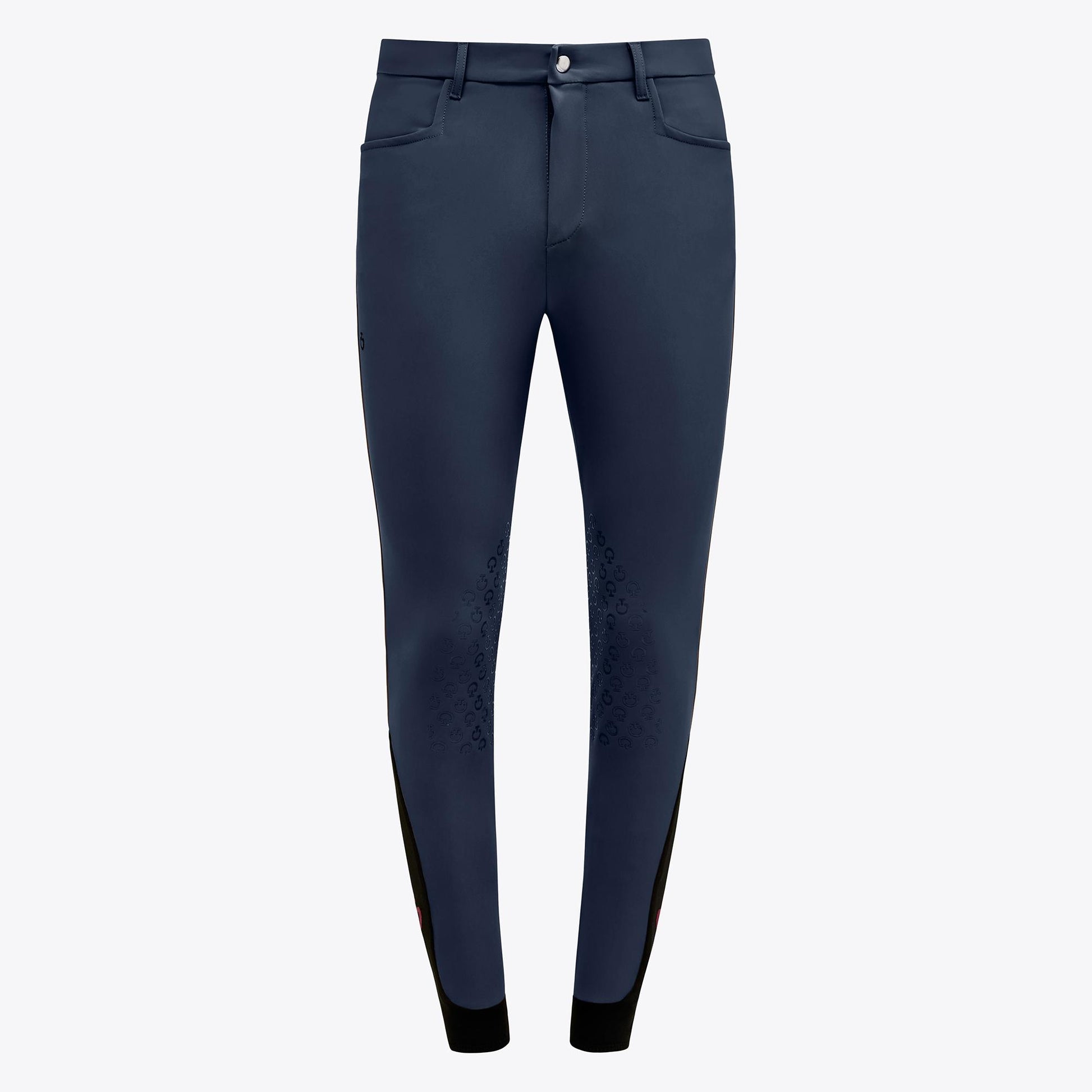PANTALONE DA EQUITAZIONE UOMO CON GRIP AL GINOCCHIO 30CT-PAUN22JE010 7J00 ATLANTIC BLUE CAVALLERIA TOSCANA